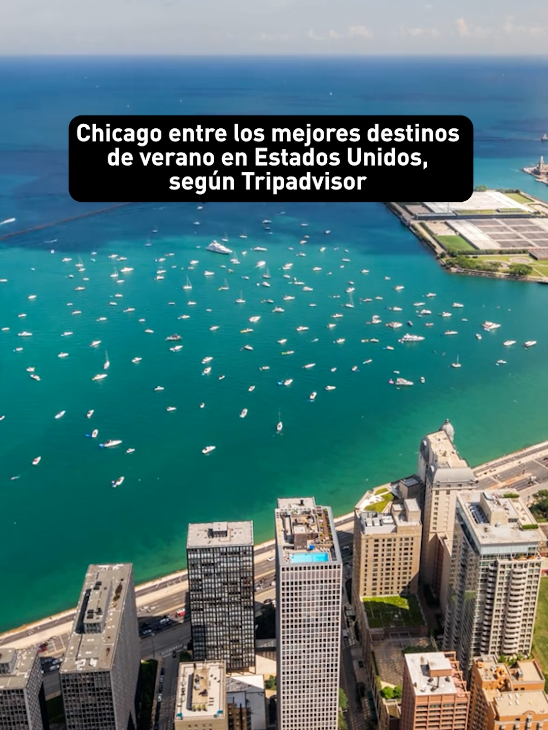 Una encuesta a más de 2,800 personas ha clasificado a Chicago entre los mejores destinos de verano en Estados Unidos. Según la encuesta realizada por Tripadvisor, Chicago ocupó el quinto lugar entre los viajeros de EE. UU. y otros cinco países en cuanto a ciudades estadounidenses que planean visitar este verano.