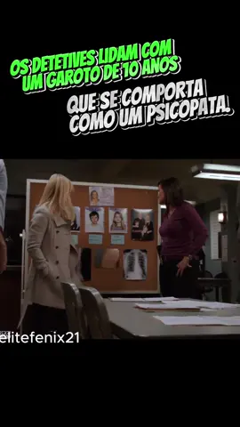 Os detetives lidam com um garoto de 10 anos que se comporta como um psicopata #viraliza #filme #leieordem #cena #edit #viral (7)