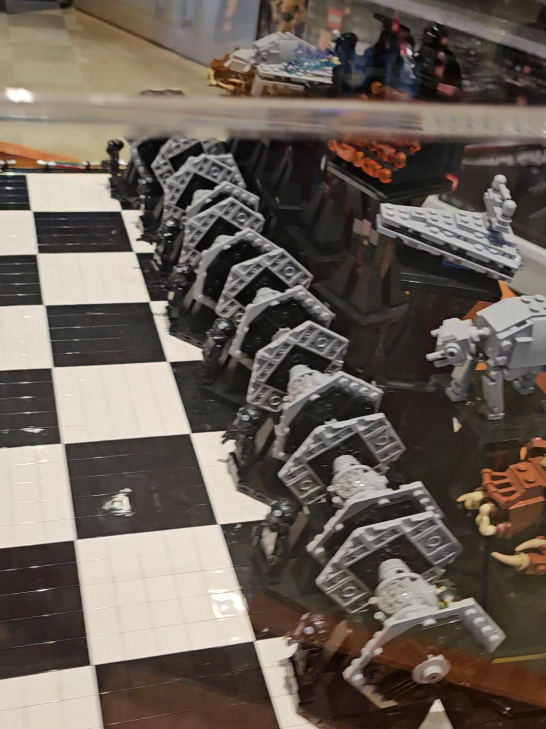 One of the more pricey Lego Star Wars items found at the Melbourne Museum 🤣 #fyp #legostarwarsexhibition #legostarwars #chess #chessset #starwars #Lego #melbournemuseum #melbourne #museum #deathstar #theempire #jedi #sith #wow 