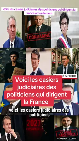 #france #dirigeants #casierjudiciaire 
