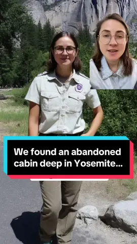 We found an abandoned cabin deep in Yosemite… #Y#YosemiteNationalParkA#AbandonedCabinS#SupernaturalCamping 