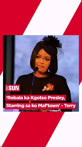 In a moving tribute that bridges their shared cinematic history, acclaimed actress Terry Pheto bid farewell to her 