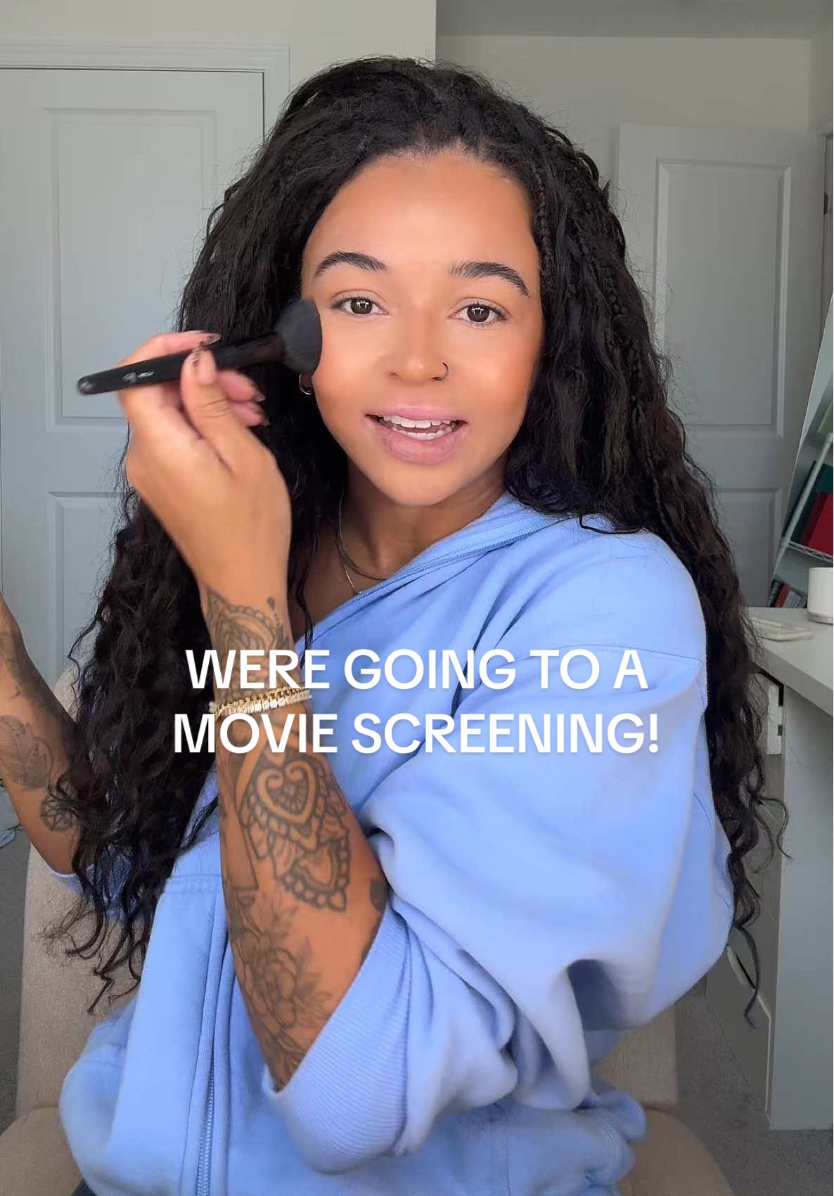 Here’s to the second half of 2025 being better than the first 😀 #moviescreening #grwm #microinfluencer #inflencerevent