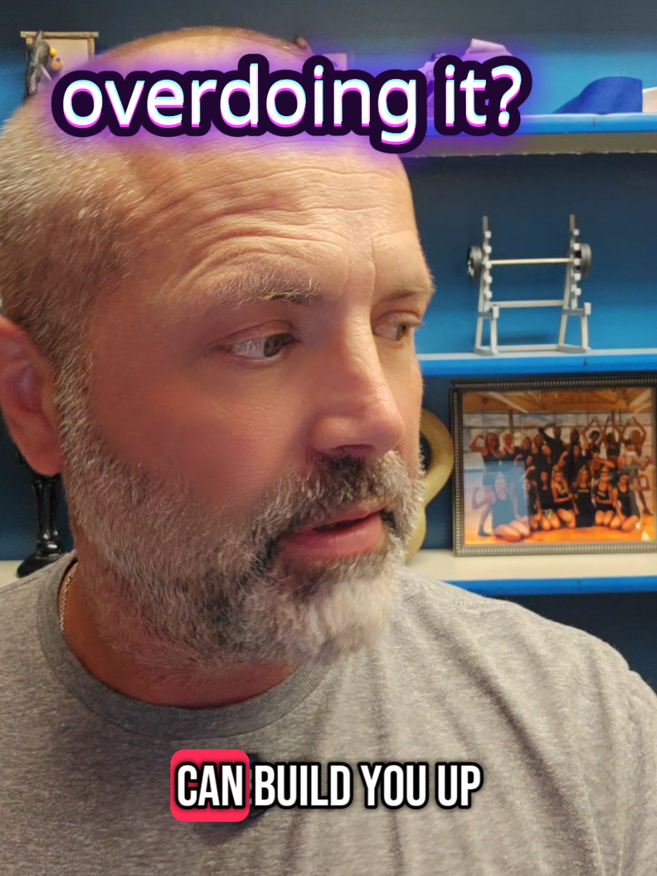 there is a razor thin line between pushing too hard and not hard enough. how to know the difference. #over40 #overtraining 