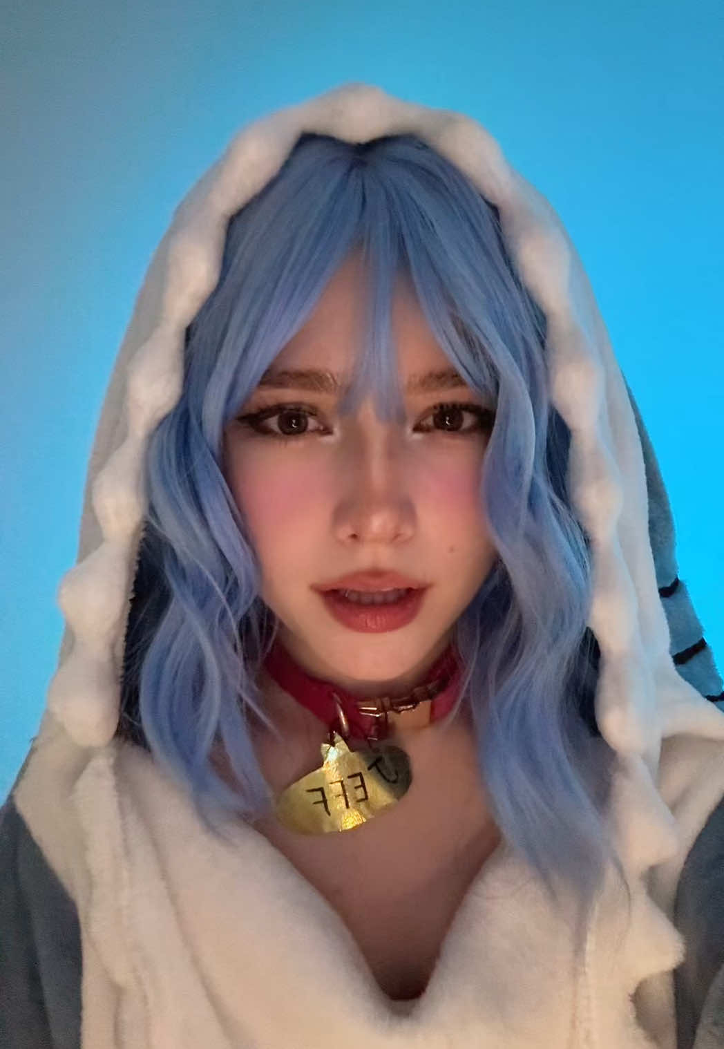 Yummy yummy 🦈🩵 #fyp #foryou #trending #blowthisup #jefftheshark #jeffthelandshark #cosplay #cosplayer #marvelrivals #marvelrivalscosplay 