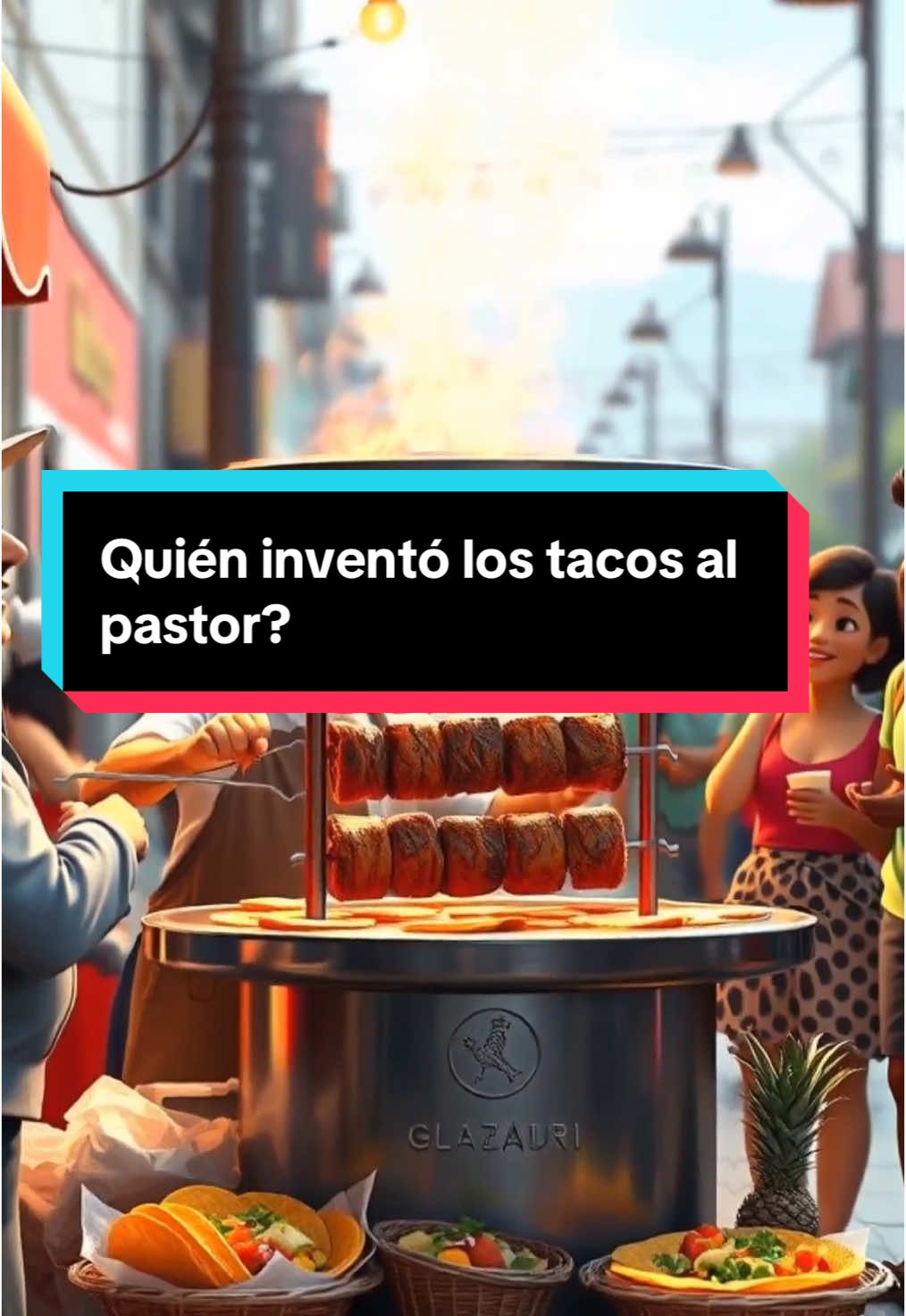 Quién inventó los tacos al pastor? #curiosidades #tacos #AprendeEnTikTok 