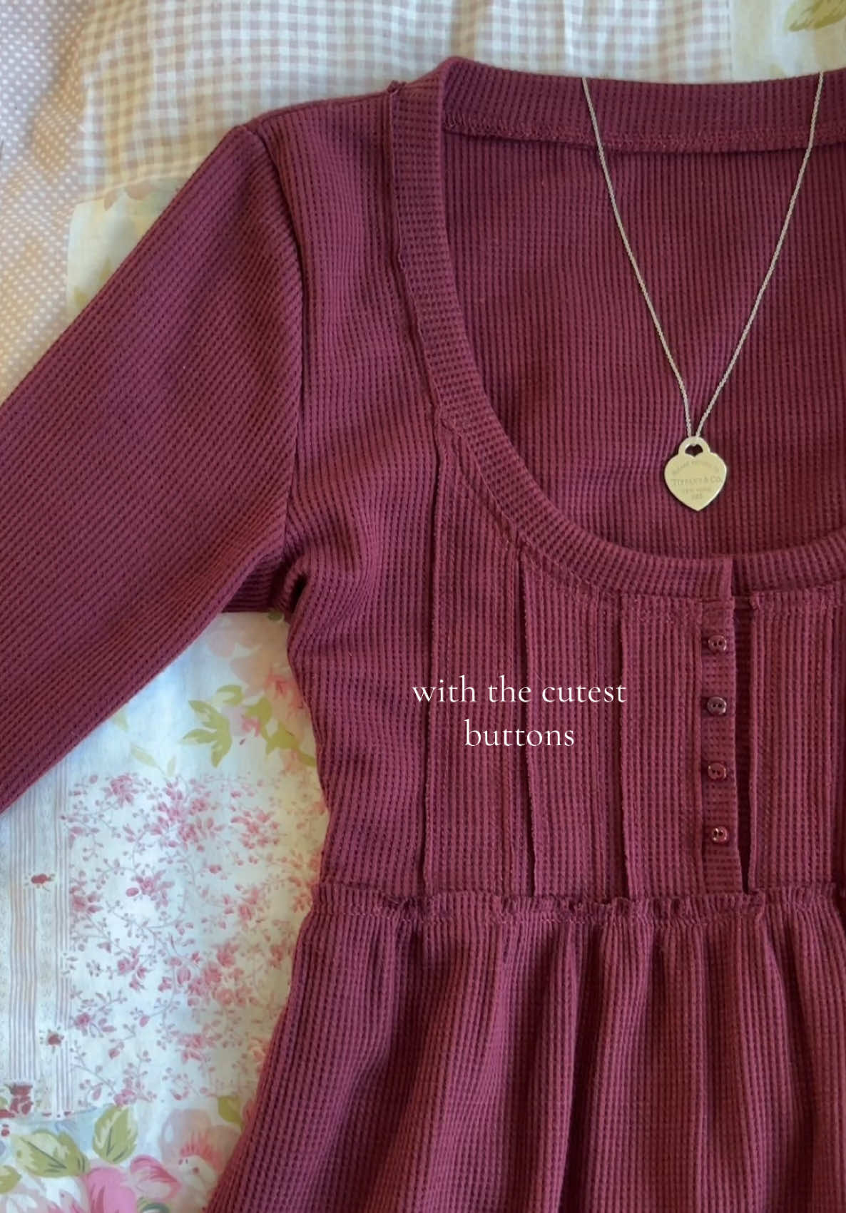 my handsewn babydoll top, now in deep burgundy! so soft and so comfortable, this top is one of my new favorites. coming to my depop very soon <3 . #valerellie #handsewn #babydoll #handmade #outfit #coquette #twilight #twillightsaga #hollister #brandy #brandymelville #bellaswan #matchingset #depop #outfitinspo #winteroutfits #fall #fallaesthetic #lanadelrey #abercrombie #abercrombieandfitch #y2k