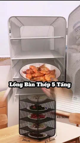 Lồng Bàn Thép 5 Tầng #hanggiadung #trendingvideo #noidiatrung #xuhuongtiktok 