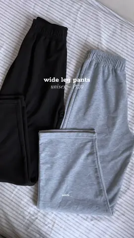 Comfy baggy wide leg pants🖤 #fyp #widelegpants #pantsforwomen #pantsformen #unisexpants #baggypants #sweatpants #comfypants #highwaist #highwaistpants #outfitideas #outfitinspo 