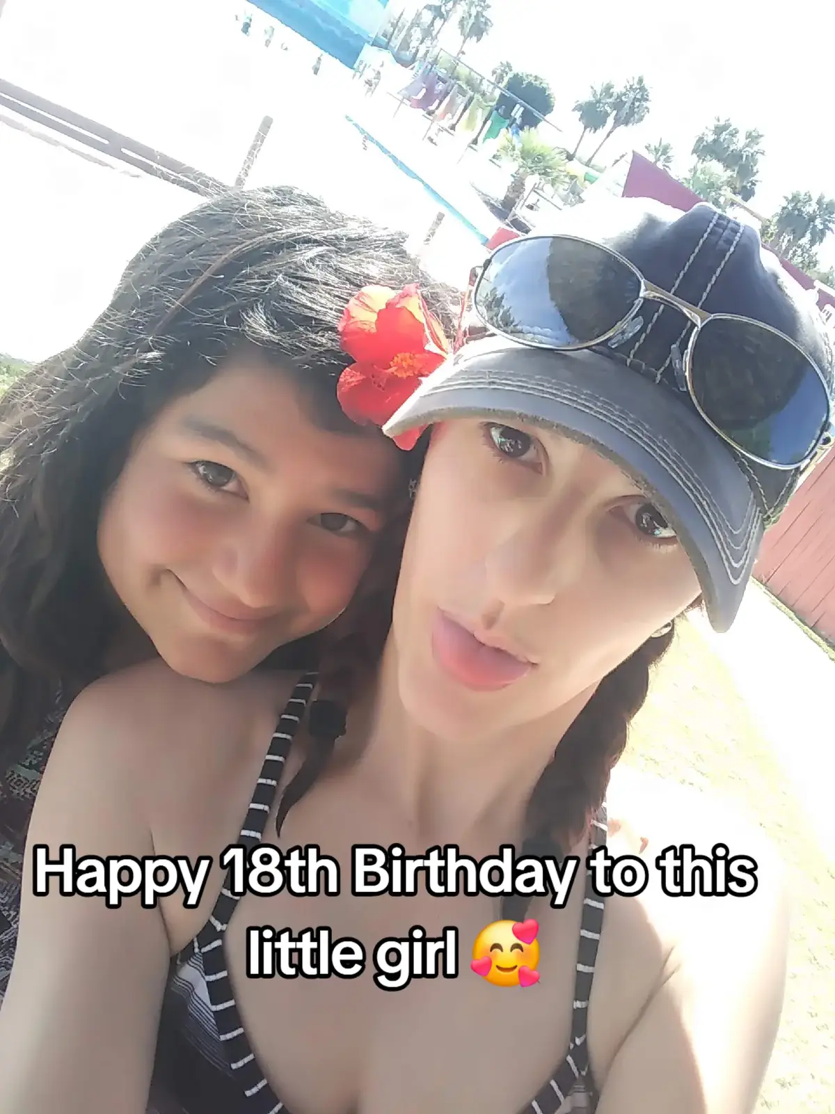 I love you to the moon and back 🥰 may your year of 18 be blessed and full of happiness and love ❤️ #birthdaygirl #happybirthday #middlechild #daughter #foryou 
