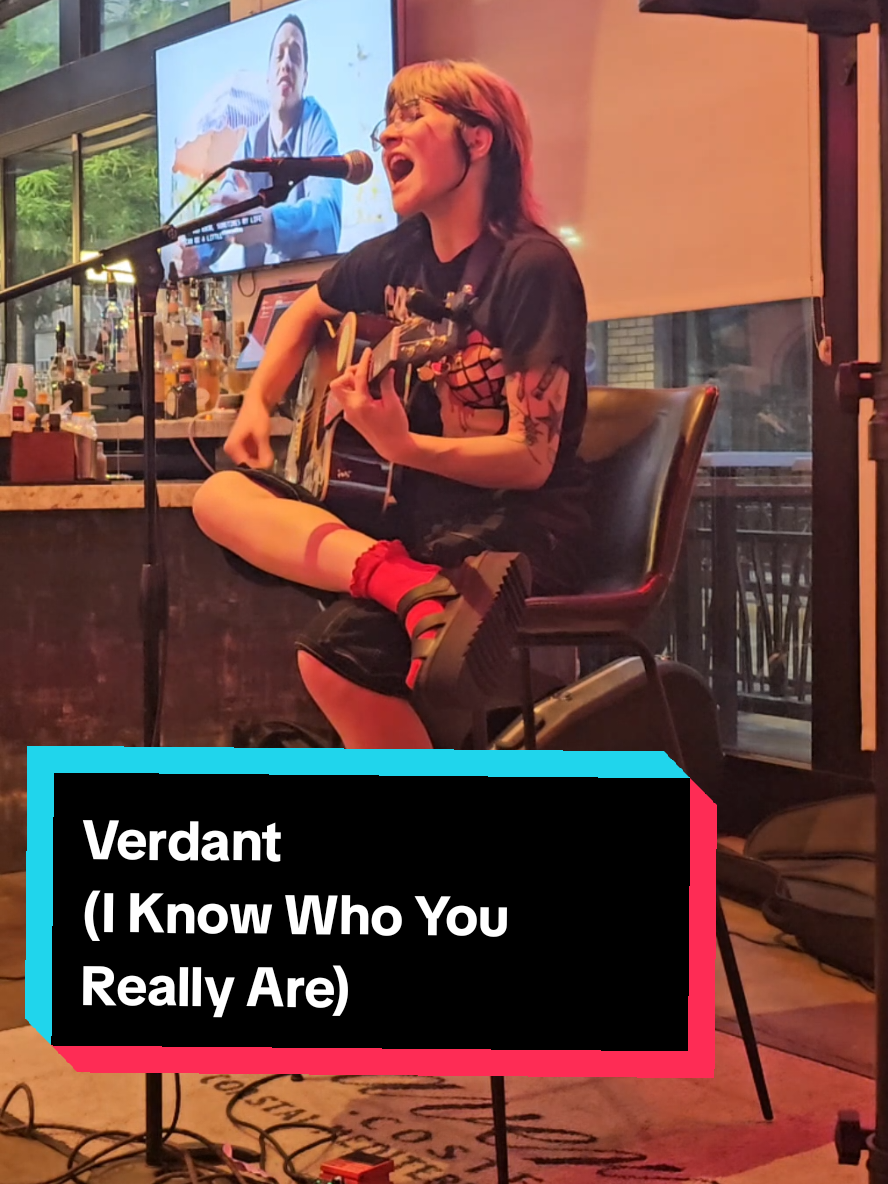 Verdant (I Know Who You Really Are) (Solo Acoustic) - @Lies For Attention  6/4/25 Discovery Weekly @TavernaCostera  #acousticcovers #acoustic #liesforattention 