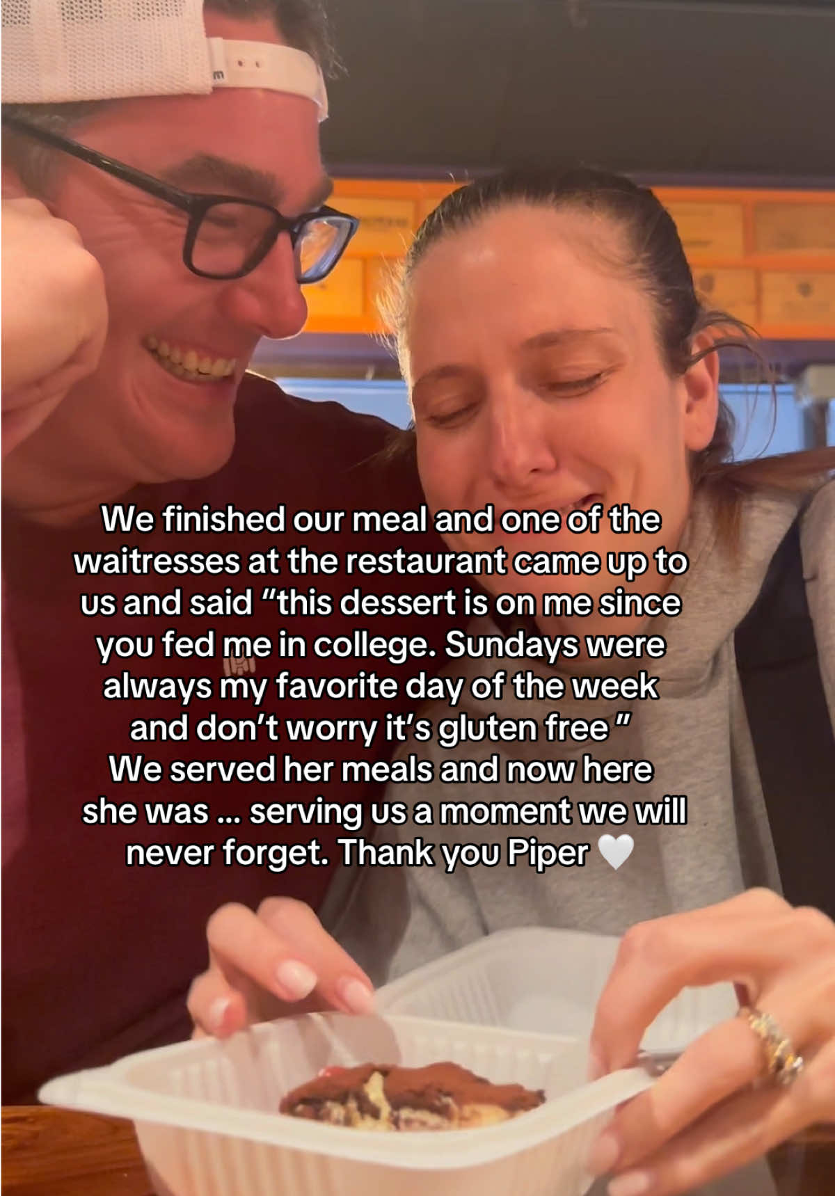 And just like that tom put a summer college meal on the calendar 😂😭🤎