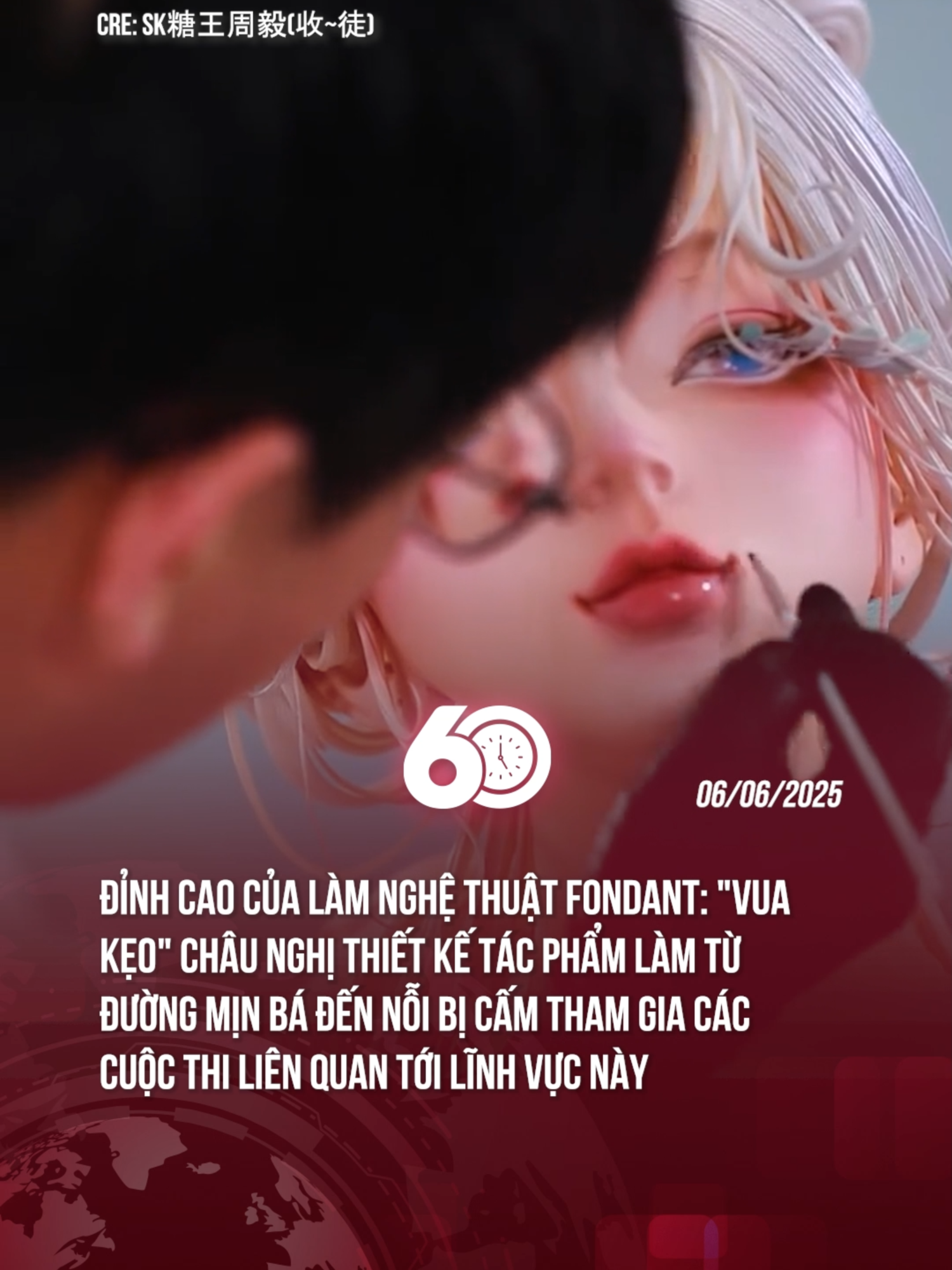 BẬC THẦY LÀM NGHỆ THUẬT FONDANT #60giay #theanh28 #theanh28news