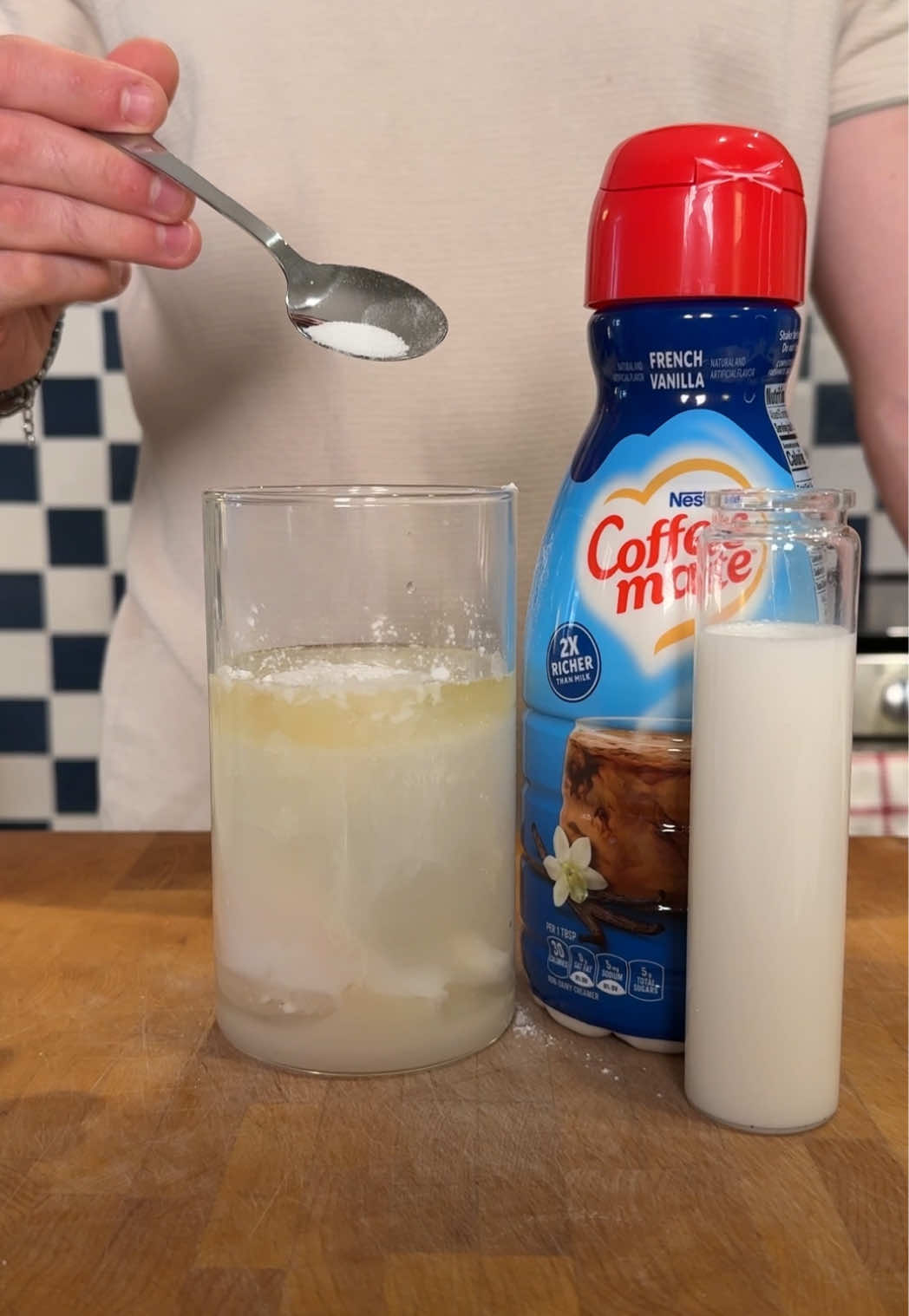 This coffee ‘creamer’ contains zero cream #health #suga #sugar 