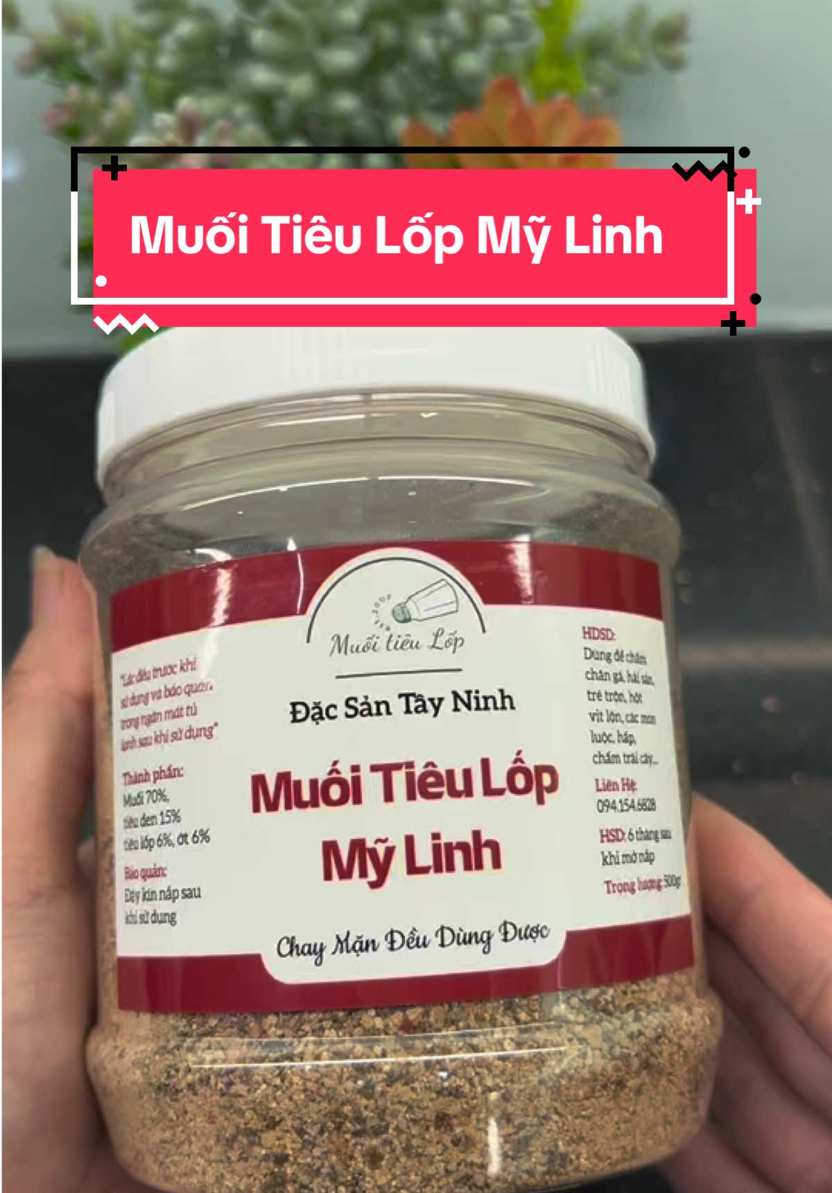 🌱 Muối Tiêu Lốp Mỹ  Linh Thơm Ngon ăn với trứng lộn , gà luộc thì Ngon nhức Náchh . Thơm lắm . Muối vừa vặn chứ không bị quá mặn  #lethanhnhan92 #LearnOnTikTok #xuhuongtiktok #viral #nauancungtiktok #reviewanngon #muoitieungon #muoi #muoitieu #muoitieulop #anvat #muoitieulopmylinh #muoichay #muoitieuloptayninh #trunglon #trungvitlon #hotvitlon 