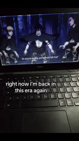 i love anime!😭      (feel like a weirdo lol)      #fyp #fyppppppppppppppppppppppp #anime #era #comfort #aot #AttackOnTitan #viral #dontletthisflop #laptopxanime #animes #animescene 