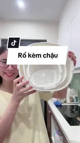 Set 3 bộ rổ kèm chậu tiện lợi #borokemchau #borokemchau6mon #rokemchau #roruarau #review #hienngangreview✅ #xuhuong #viral 