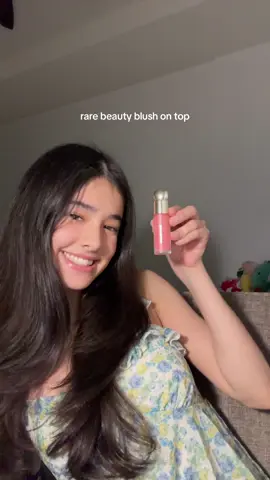 i love my rare beauty blush #rarebeauty #happy #blush #pink 