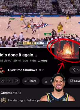 Bro might not be lying😭✌️#haliburton #gamewinner #devil #darkmagic #overtimeshadows