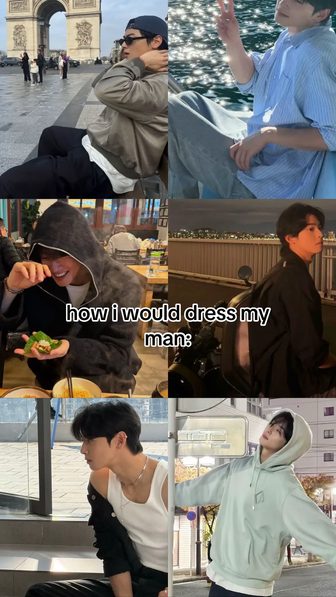 My dream boyfriend aesthetic? Just say #chaeunwoo 😉#myman #kpop #style #ride #foryou #fyp #leedongmin @차은우 