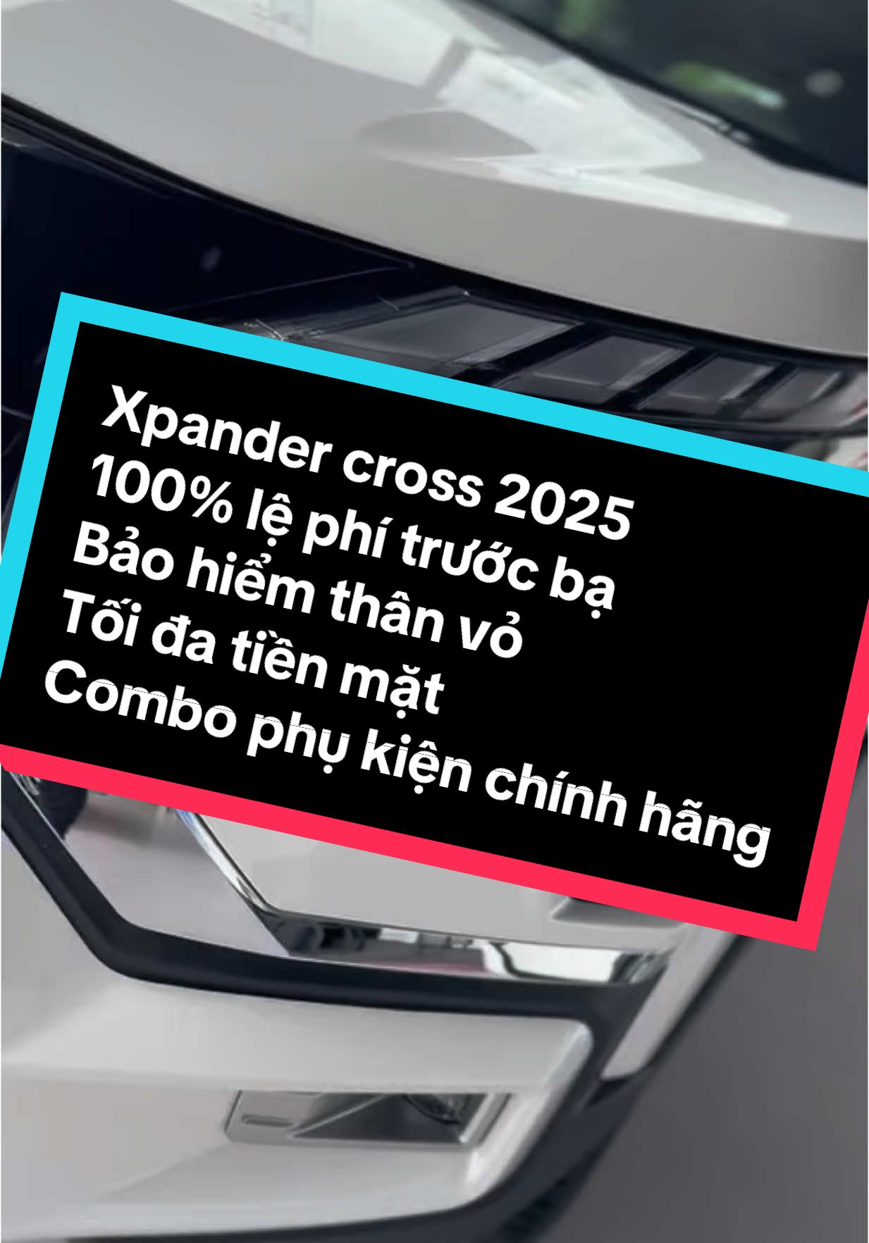 Mitsubishi Cross 2025 tặng 100% lệ phí trước bạ, bảo hiểm thân vỏ, tối đa tiền mặt, combo phụ kiện chính hãng#mitsubishibinhtan #xechinhhang #xedep #xuhuong #xpandercross #xegiadinh #xuhuongtiktok 