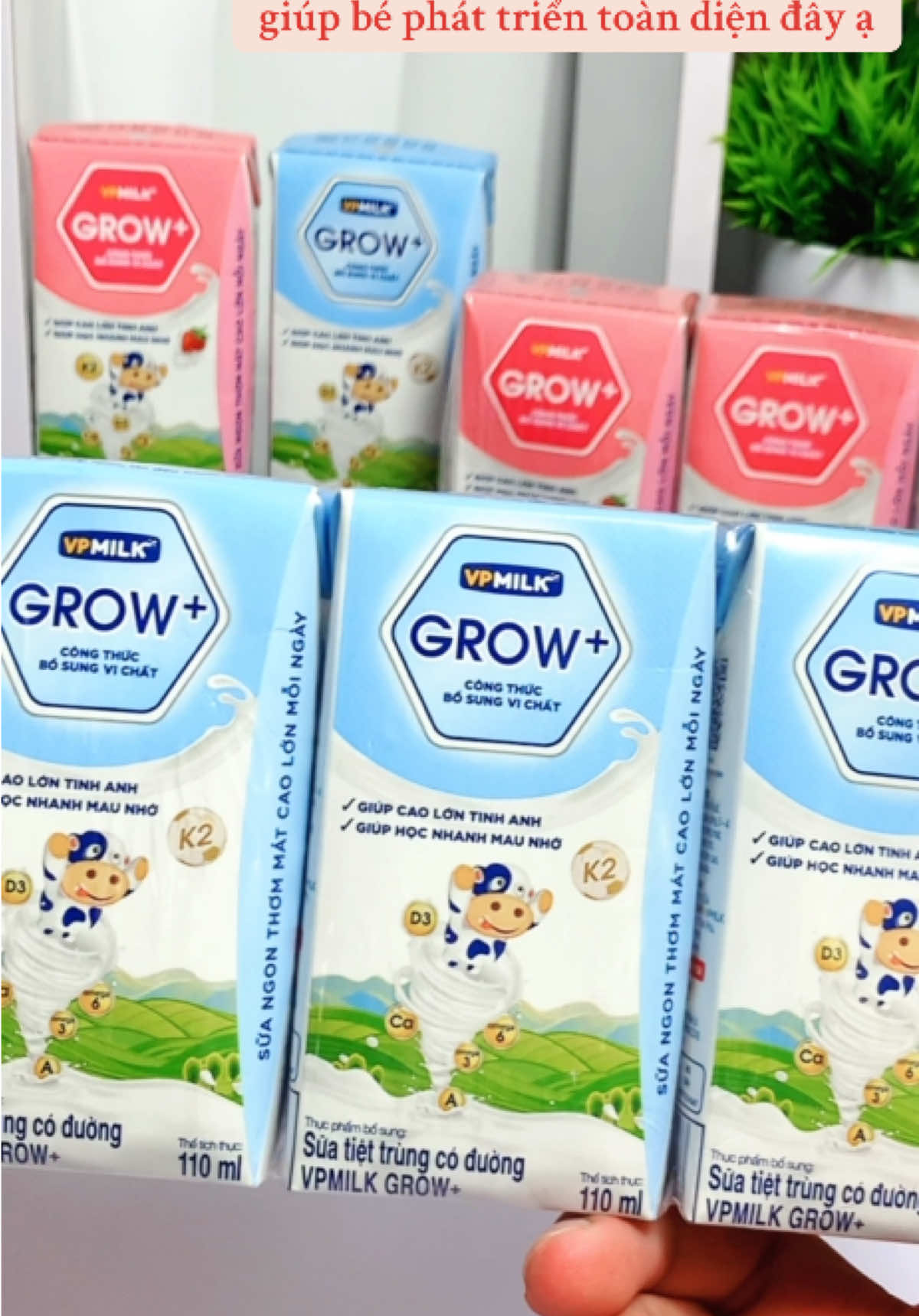 Sữa tươi Vpmilk Grow cho bé đây ạ #sữa #vpmilk #vpmilkgrow #suavpmilk #suachobe #reviewbimsua #chonsuachocon #xuhuong #luotvuiualien 