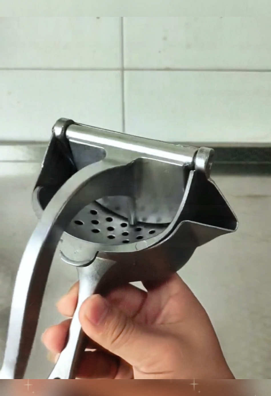 Alat Peras Buah 440 Alat Peras Jeruk Manual Bahan Stainless Steel #fyp #tiktokshop #tiktok #juice #juicer 