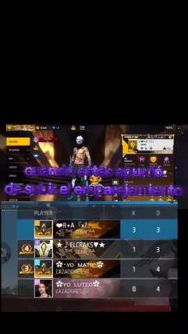 Garena y sus emparejamiento 😂😂