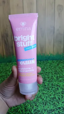 Emina face wash bright stuff BPOM #emina #satuharisatukonten #viral #fyp #skincare #facewash #sabunwajah #sabuncucimuka #brightening 