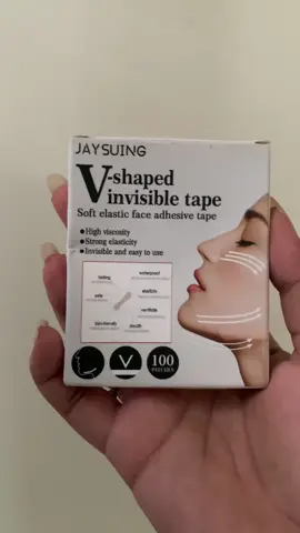 V-Shaped invisible tape✨🥶#vshape #invisibletape #jaysuing @JAYSUING.Official.Store 