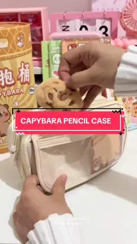 cutie capybara🥹🩷❤️ #fyp #foryou #backtoschool #schoolsupplies #studentneeds #stationery #pencilcase#capybara #capybarapencilcase #largecapacitypencilcase #doublepencilcase #musthaves #tiktokfinds #tiktokbudolfinds #tiktokaffiliate 