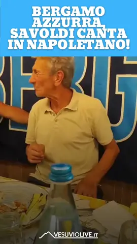 Beppe Savoldi canta in napoletano alla festa di Bergamo Azzurra 😍 #sscnapoli #napoli #forzanapolisempre #savoldi #beppesavoldi #bergamoazzurra #calcio #vesuviolive #vesuvio #calcionapoli #napolicalcio 