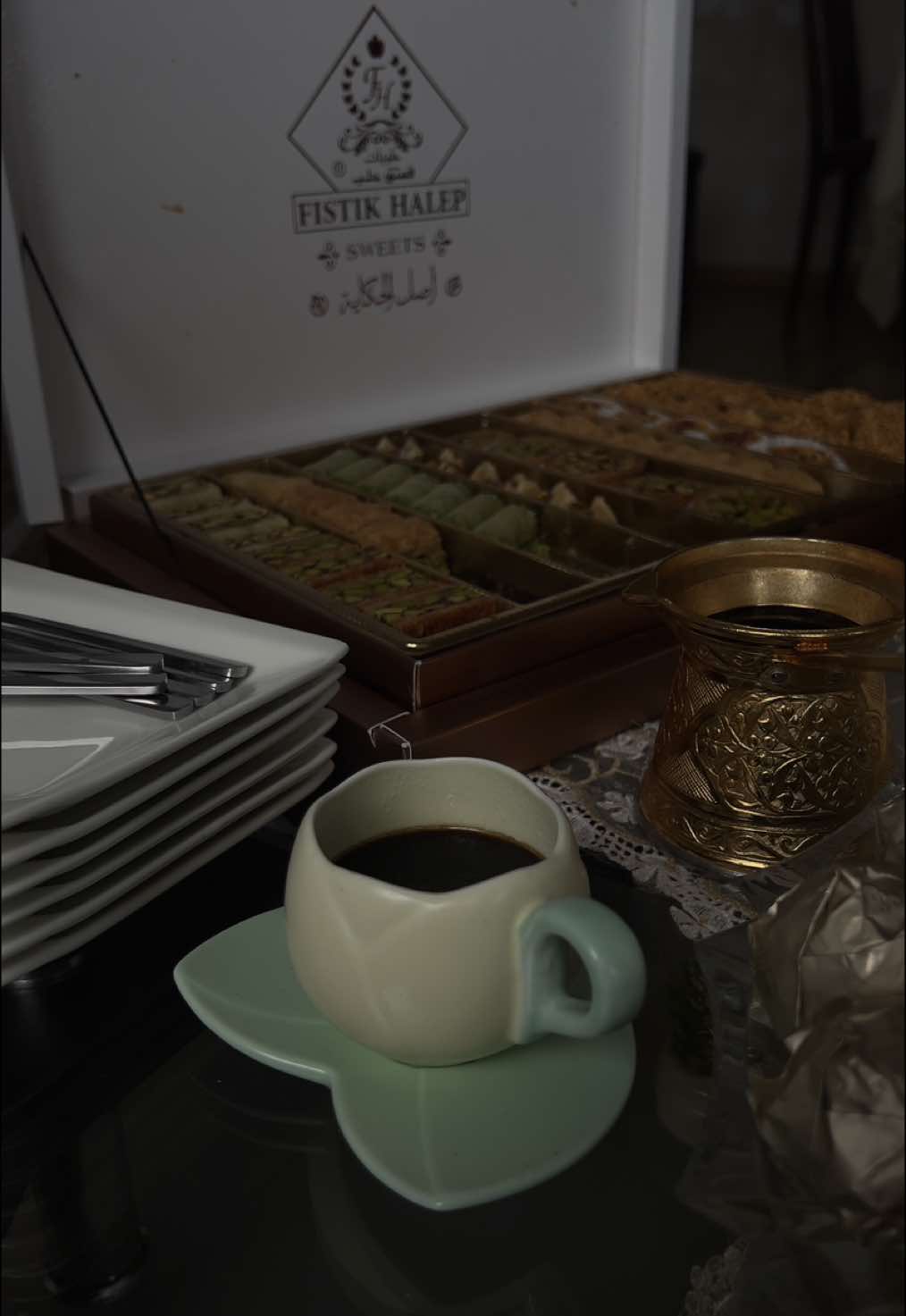عـيـدكم مُـبـارك-Eid Mubarak 💛✨ #عيد_مبارك #عيد_الاضحى #your_coffee #كمشة_وقت #اكسبلور #لمة_حبايب 