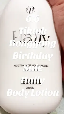 Yay super tipid kapag buy 1 take 1 ang oorderin na Hally Body Lotion. Thank you tiktok sa 6.6 Bonggang birthday sale! #hally #hallybodylotion #bodymoisturizer #whiteninglotion #tiktok66birthdaysale 