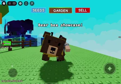 Bear Bee showcase #bearbee#growagarden#redfoxgiveaway#bearbeeshowcase