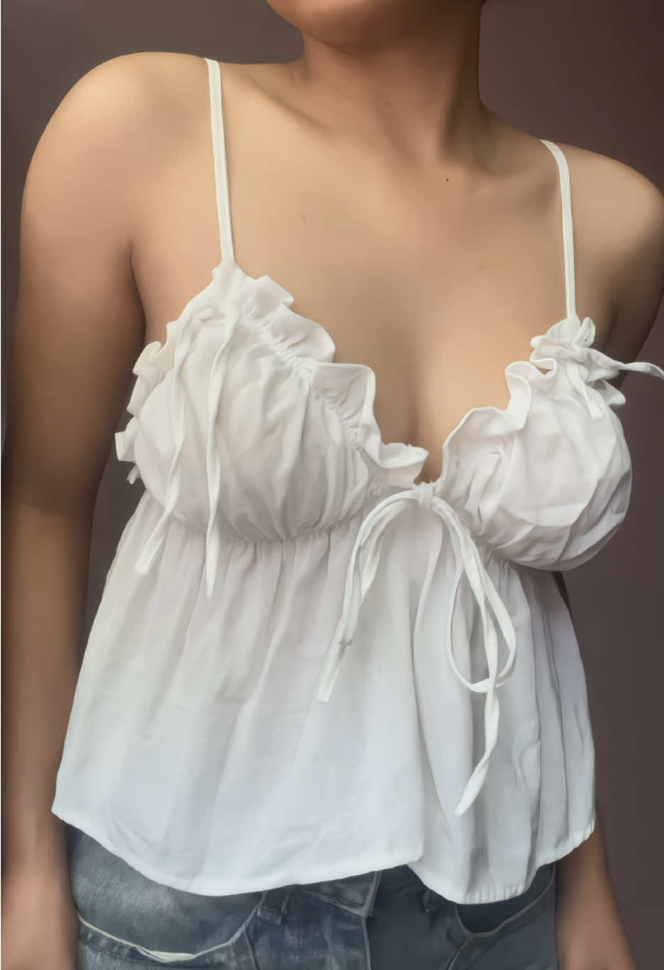 very cute white alessia cotton linen top from @NAKDCLOTHINGPH 🤍#nakdclothingph #whitelinentop #alessiacottonlinen #whitetop #whiteclasaytop #summertop 