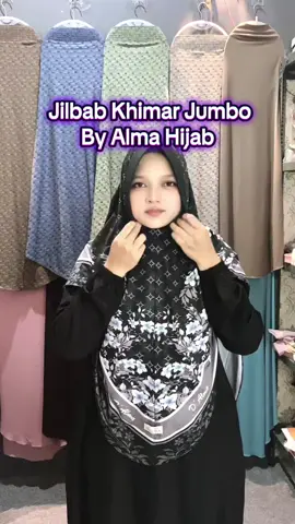 Jilbab Khimar jumbo motif ukuran XXL By Alma Hijab #bergo #hijab #bergojumbo #hijabsyari #hijabstyle #bergoumrohdanhaji #tiktokshop #belilokal #beliditiktok #fyppppppppppppppppppppppp #fypシ゚ 