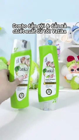 Combo gội xả Vakita đồng hành cùng tui trên con đường lấy lại mái tóc dài khoẻ #evergreen #vatika #dầugộitỏi 