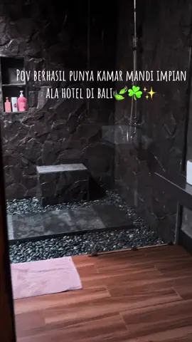 Siapa nihhh yang mau di spill budget bikin kamar mandi ala hotel dibali☘️✨#spill #budget #kamarmandiaesthetic #fyp #foryou #renovasirumah 