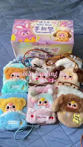 Part 7 | Unbox with me💭🩷 | BABY THREE Mobile hanging bag ˚˖𓍢ִ໋🌷͙֒✧˚.🎀༘⋆ #unboxing #blindbox #babythree 