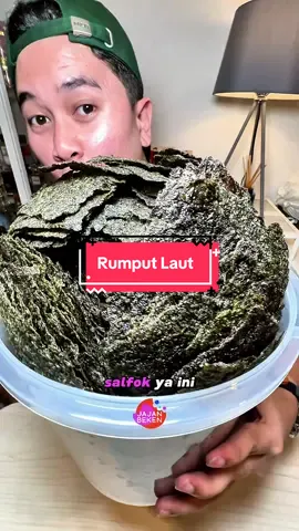 Mukbang rumput laut 1kg  #Guncang66