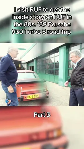 I visit RUF to get the inside story on RUF in the 80s. ‘89 Porsche 930 Turbo S road trip 