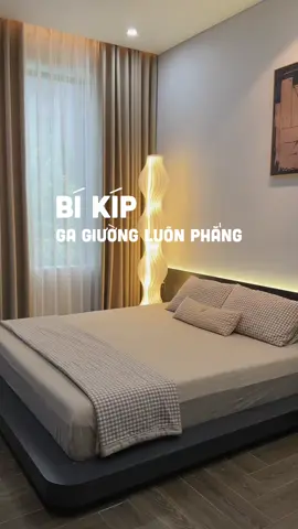 Bí kíp để ga giường luôn phẳng không bao giờ nhăn nhúm - luôn gọn gàng ngăn nắp..✨✨ #momitrendii#nhadep#Home#phongngudep#kepgagiuong 