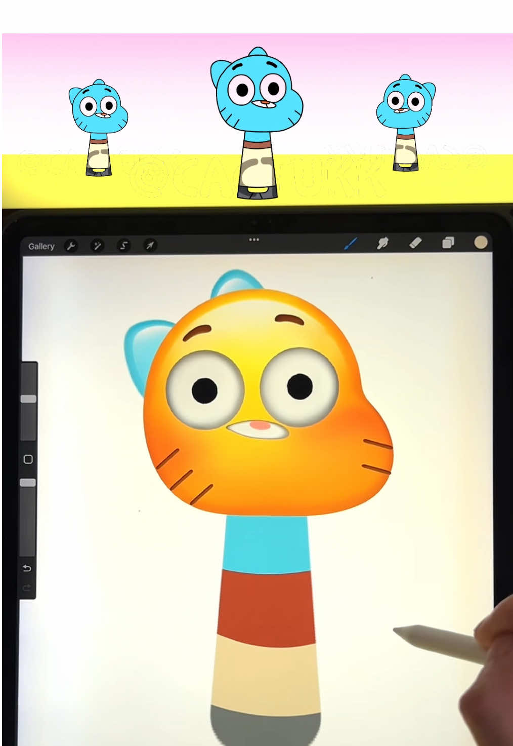 🩵Gumball Sprunki New + #Emoji 😳