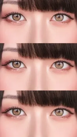 太陽の光見ると目の色黄色になるんだぁ☀️みんなの目は何色？#裸眼#ヘーゼルアイ #hazeleyes#japanese#fyp#ういまる 