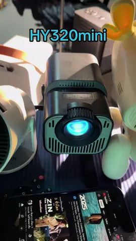 HY320mini 4K 1080P โปรเจ็กเตอร์พกพา ทางเลือกที่ดีที่สุดสำหรับโฮมเธียเตอร์ #โปรเจคเตอร์ #projector #hy320mini 