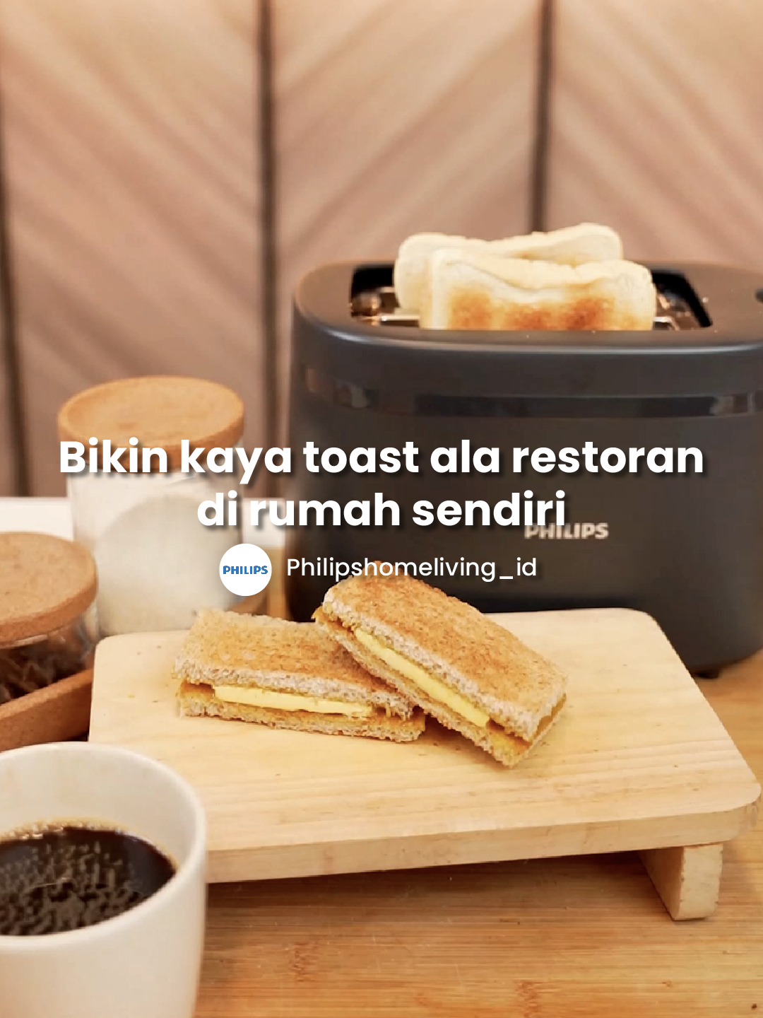 Bikin roti panggang gampang banget 🍞✨ Panggang roti favoritmu pakai Philips HD2510/90, dengan desain elegan yang bikin dapur makin stylish 😍🔥 #philipshomeliving #PilihKualitasPilihPhilips #homeliving #CepetNoRibet #Philips #SekaliCobaDijaminLangsungCinta