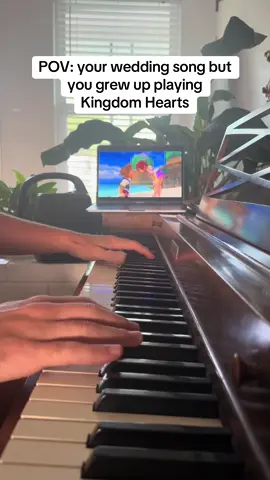 Honeymoon on Destiny Island? #kingdomhearts #wedding #weddingsong #finalfantasy 
