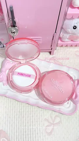yuhuuu akhirnya pinkflash punya cushion, imuppp sekaliii😽💗  #makeupunboxing #cutemakeup #pinkmakeup #pinkflash #cushion #rekomendasicushion 