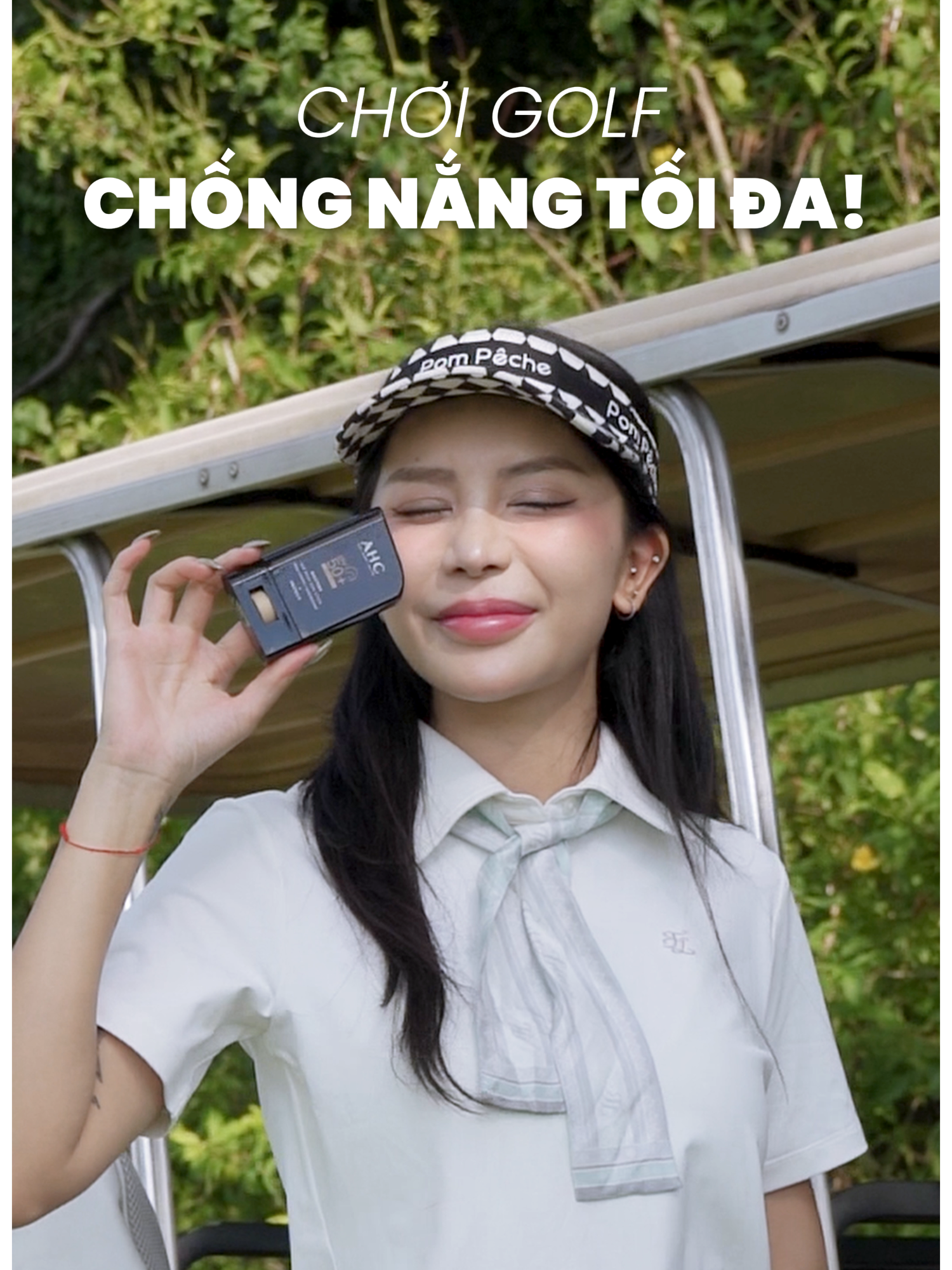 Bí quyết chơi golf nhưng da vẫn được bảo vệ hiệu quả cùng Mít đây  #AHC #ChongNangAHC #AHCVietnam #HoptaccungUnilever